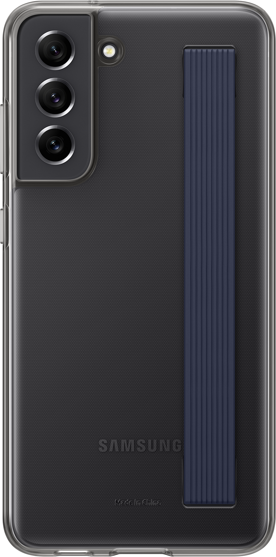 SAMSUNG Cover slim con laccio - Guscio di protezione (Adatto per modello: Samsung Galaxy S21 FE 5G)