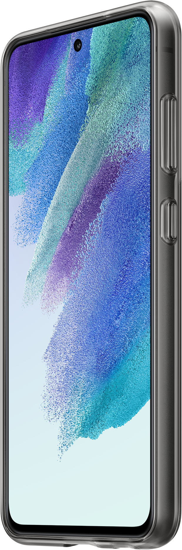 SAMSUNG Cover slim con laccio - Guscio di protezione (Adatto per modello: Samsung Galaxy S21 FE 5G)