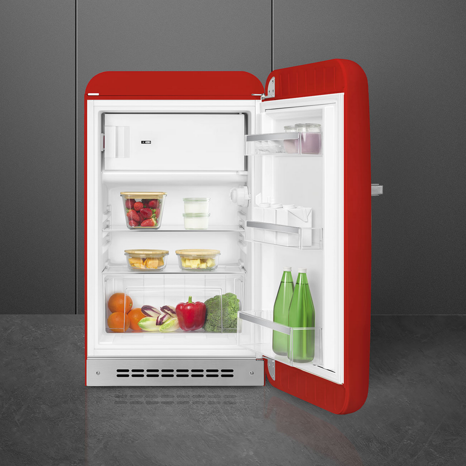 Table Top - Smeg 50's Style FAB10RRD5, 122 l, Estático, 97 cm, Rojo