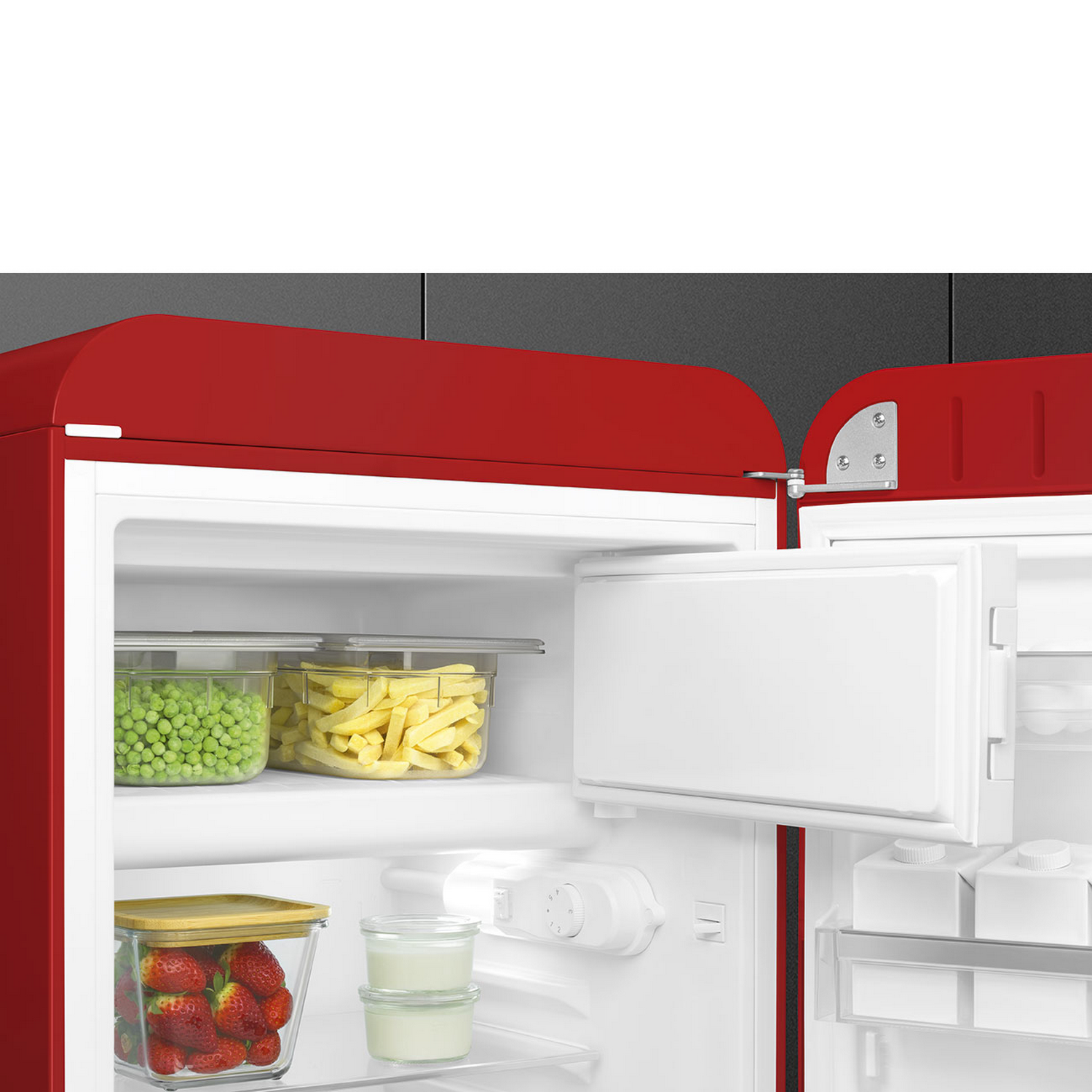 Table Top - Smeg 50's Style FAB10RRD5, 122 l, Estático, 97 cm, Rojo