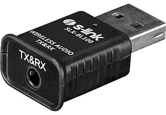 S-LINK SLX-BL100 2 in 1 Bluetooth Music 3.5 Jack Receiver / Transmitter