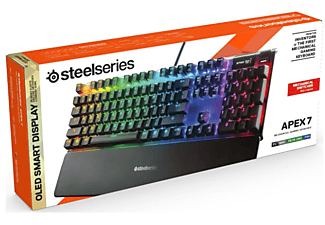 STEELSERIES Apex 7 Türkçe Mekanik OLED Smart Display RGB Aydınlatma Gaming Klavye Siyah_6