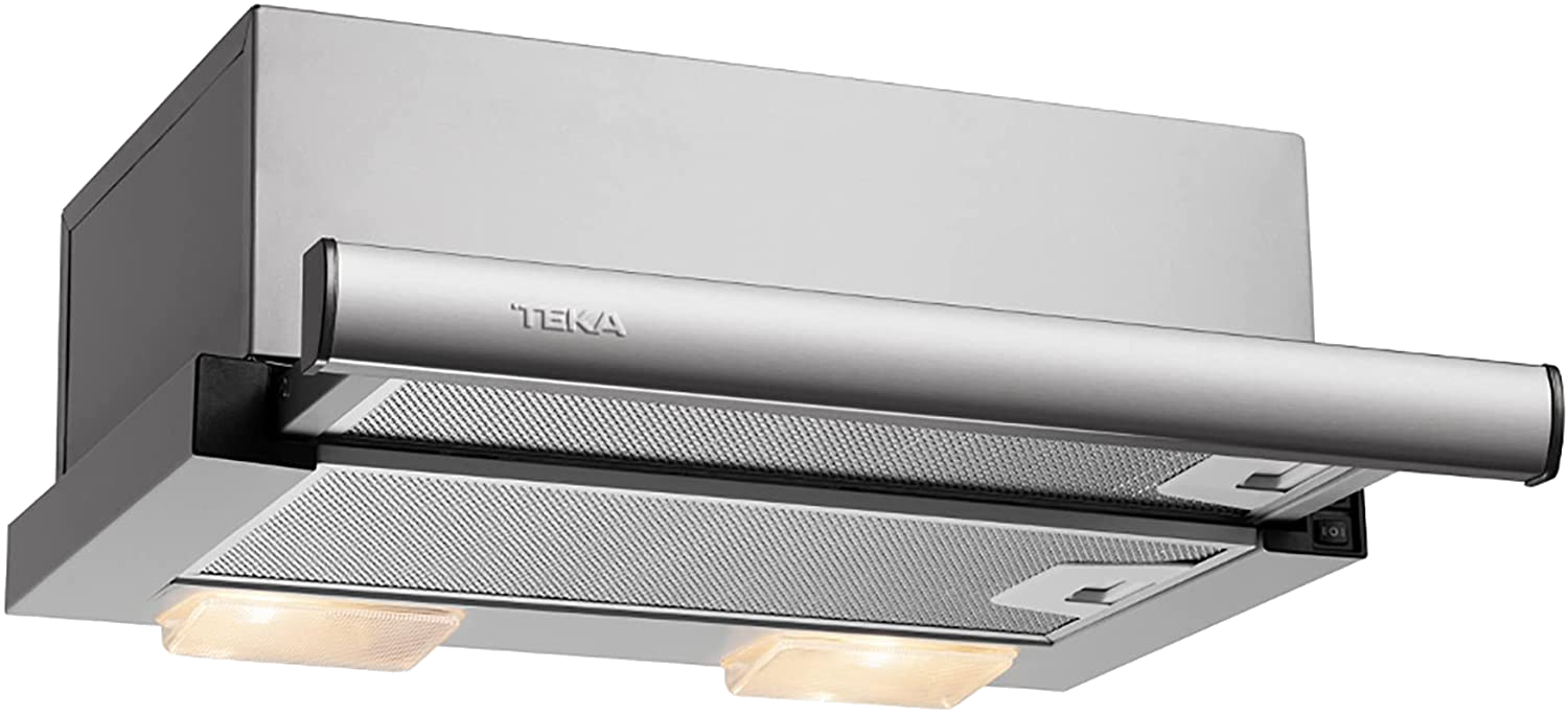Campana - Teka TL1 52, Telescópica, Frente Inox, 332 m3/h,