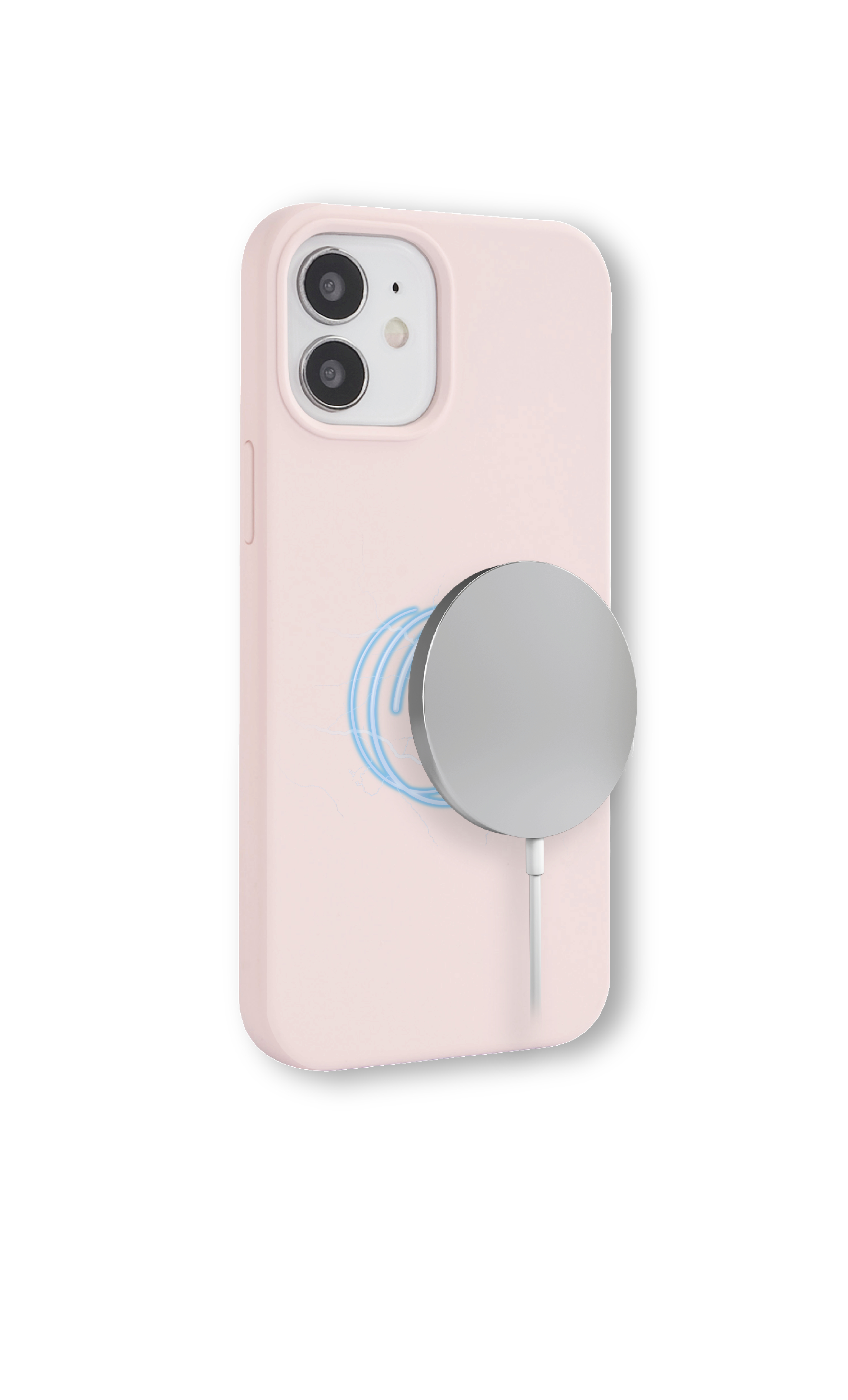 ISY Mini, ISC-2422 Apple, Backcover, Pink MagISY, 12 iPhone