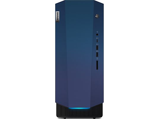 LENOVO-IDEA IdeaCentre Gaming5 14ACN6 - Gaming PC, AMD Ryzen™ 7, 1 TB SSD + 1 TB HDD, 16 GB RAM, NVIDIA GeForce RTX™ 3060 (12 GB, GDDR6), Raven Black