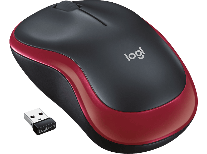 Ratón inalámbrico  Logitech M185, Nano receptor, 1000 ppp