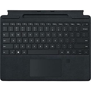 Teclado - Microsoft 8XA-00012, Para Surface Pro 8, Surface Pro X, Negro