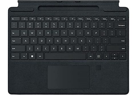 Teclado - Microsoft 8XA-00012, Para Surface Pro 8, Surface Pro X, Negro