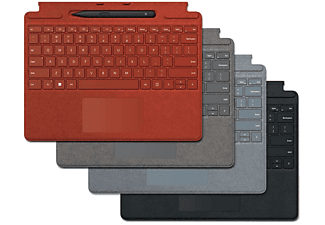 corazón escribir sesión Teclado | Microsoft 8X6-00012, Para Surface Pro 8, Surface Pro X, Negro +  Surface Slim Pen 2