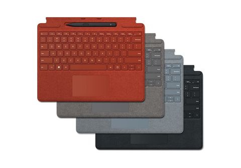 Teclado Microsoft Surface Type Cover M1725 Para Surface Pro Color Negr
