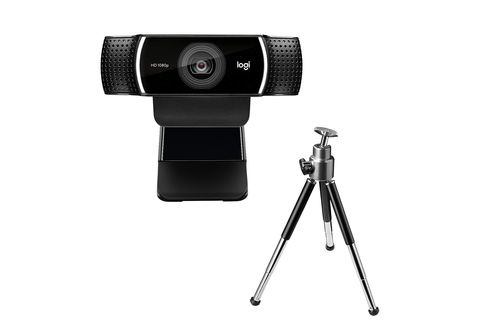 Webcam  Logitech C922 Pro Stream, Full HD, Trípode, Tecnología