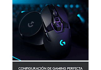 Ratón gaming - Logitech G G903, Lightspeed, Hero 25K, 25.600 DPI, Negro