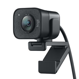 Webcam - Logitech StreamCam, FHD 1080p a 60fps, Autofoque inteligente, Rendimiento Audio Premium, Montaje versátil, USB-C, Negro