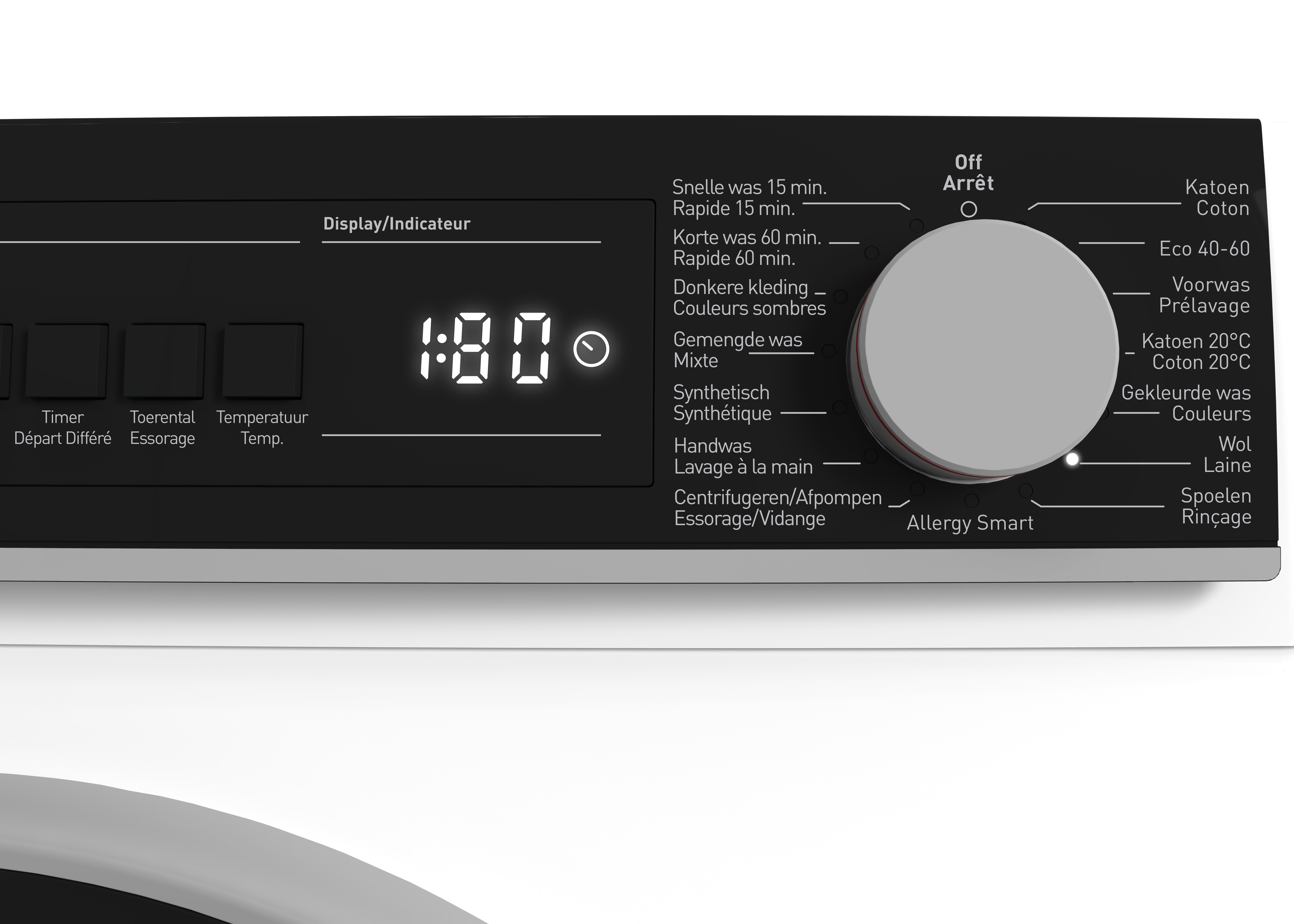 SHARP Wasmachine voorlader B (ESNB814AWBBE)