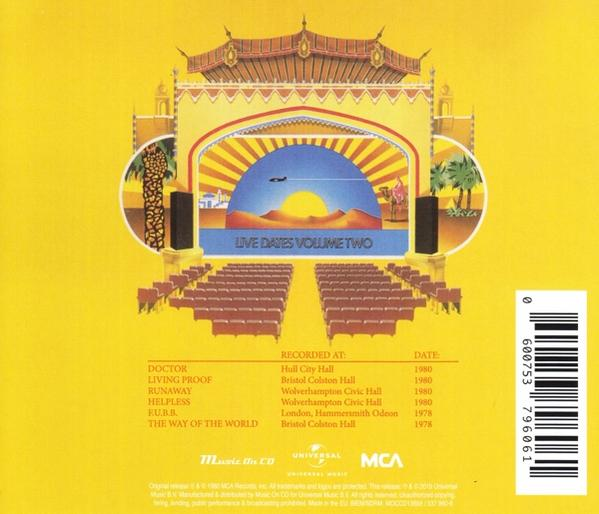 Wishbone Ash - Live Dates II  - (CD)