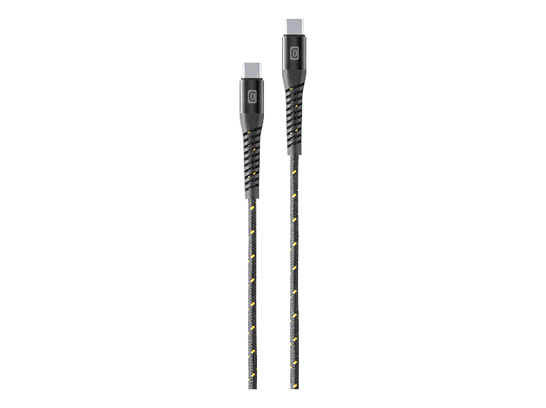 CELLULAR LINE Strong Cable - USB-C zu Kabel (Schwarz)