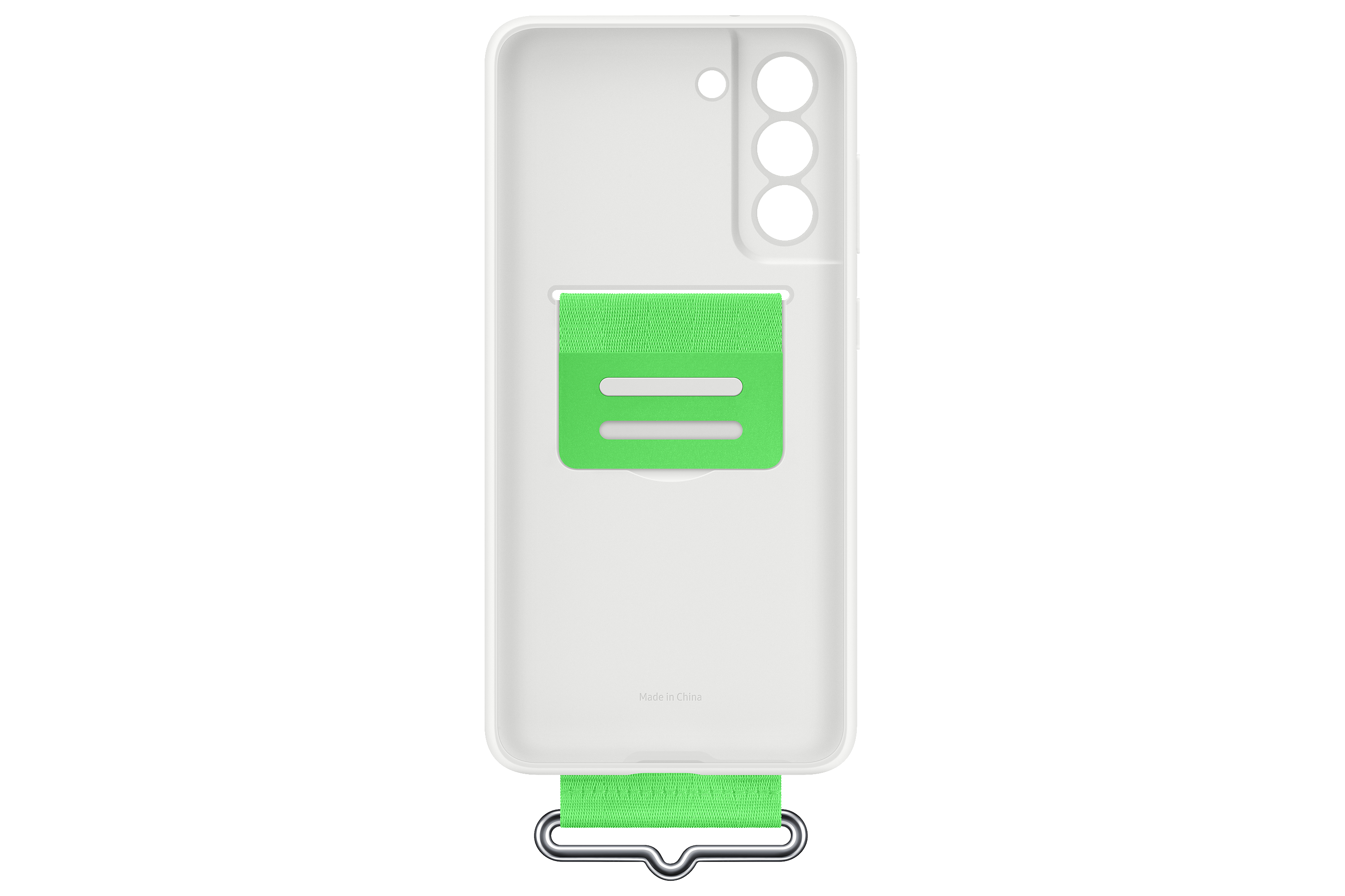 SAMSUNG EF-GG990 with Strap, Backcover, Samsung, Galaxy S21 FE 5G, Weiß