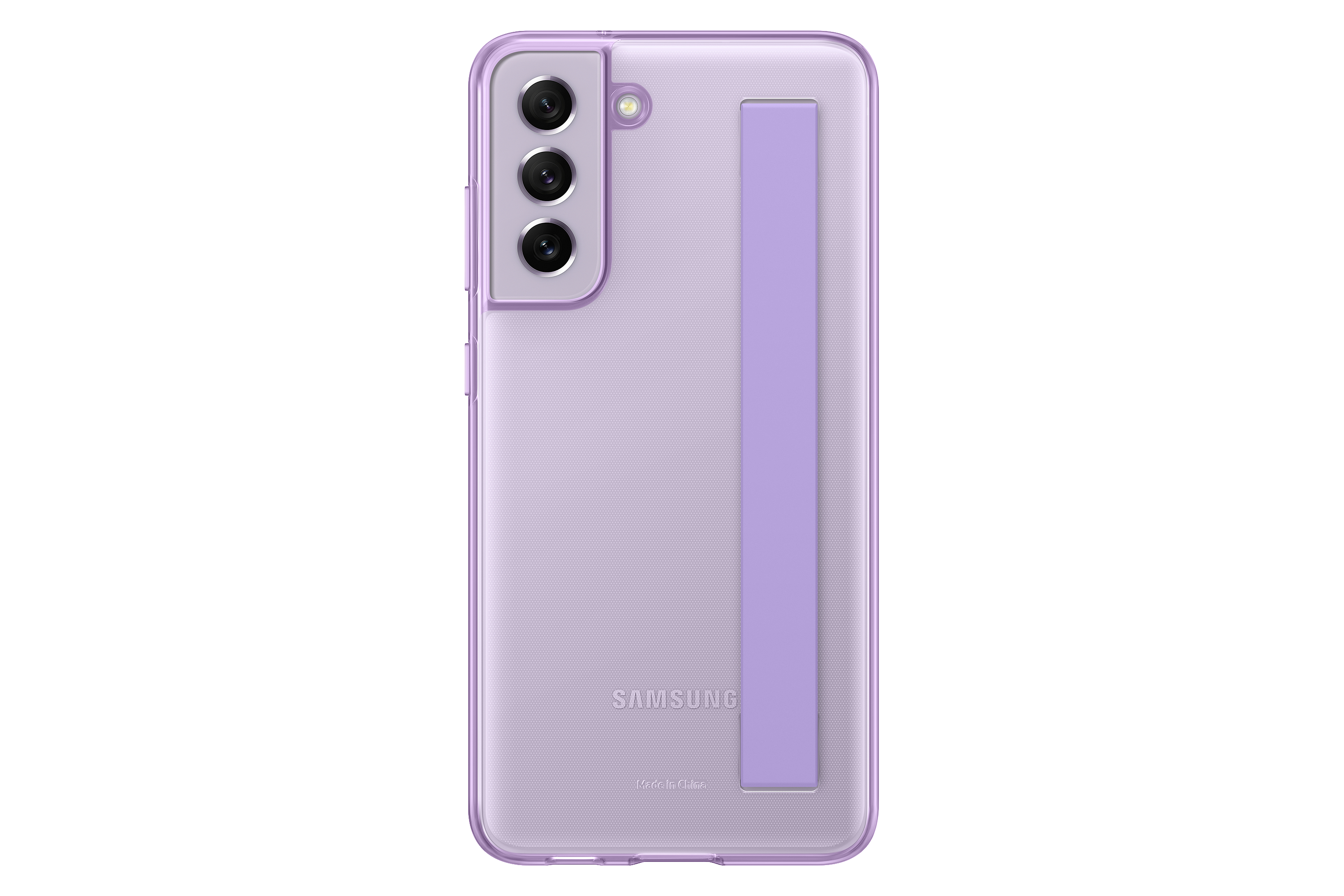 SAMSUNG EF-XG990 Slim Strap, Backcover, Samsung, Galaxy S21 FE 5G, Lavender