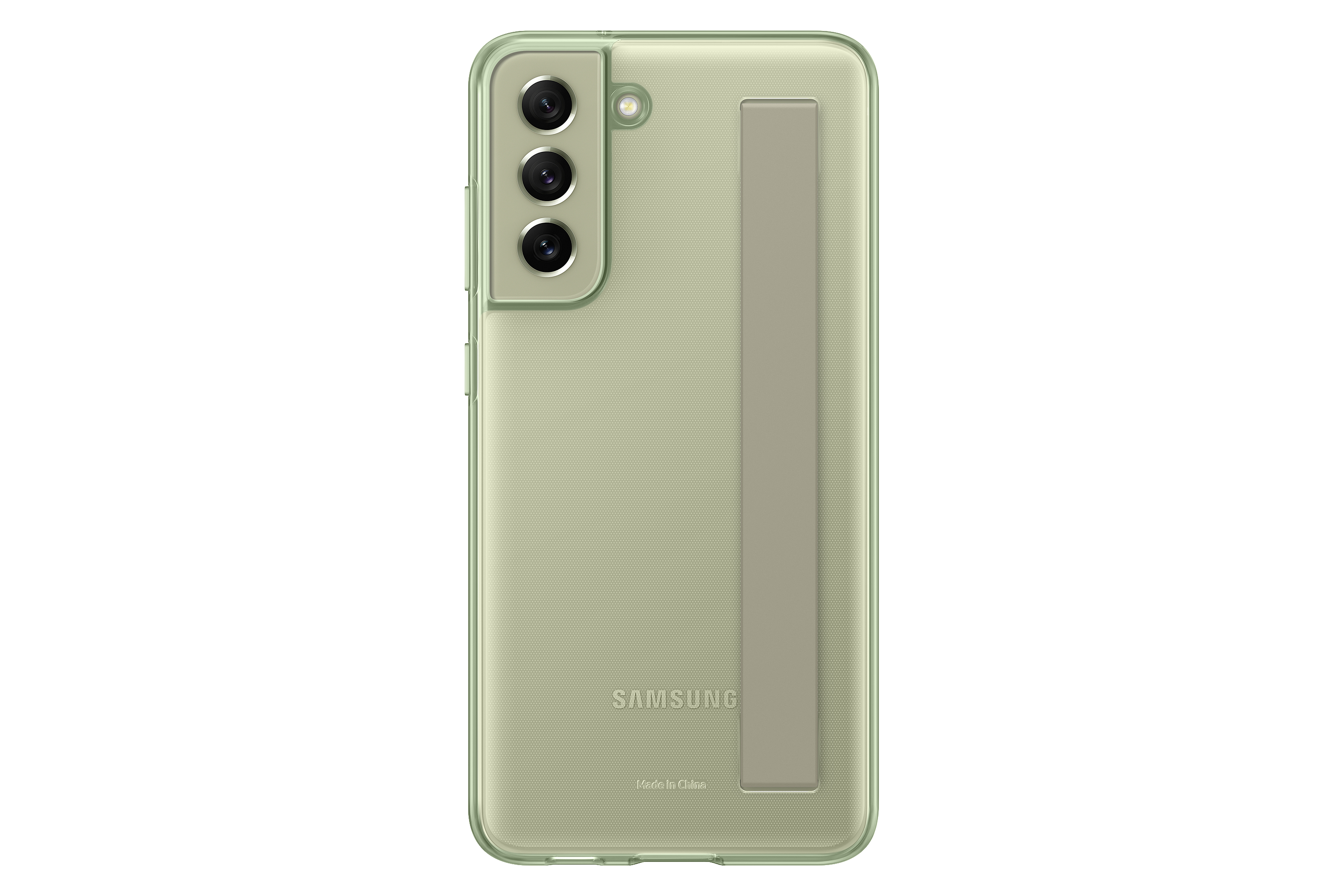 SAMSUNG EF-XG990 Slim Strap, Backcover, Samsung, Galaxy S21 FE 5G, Olive Green