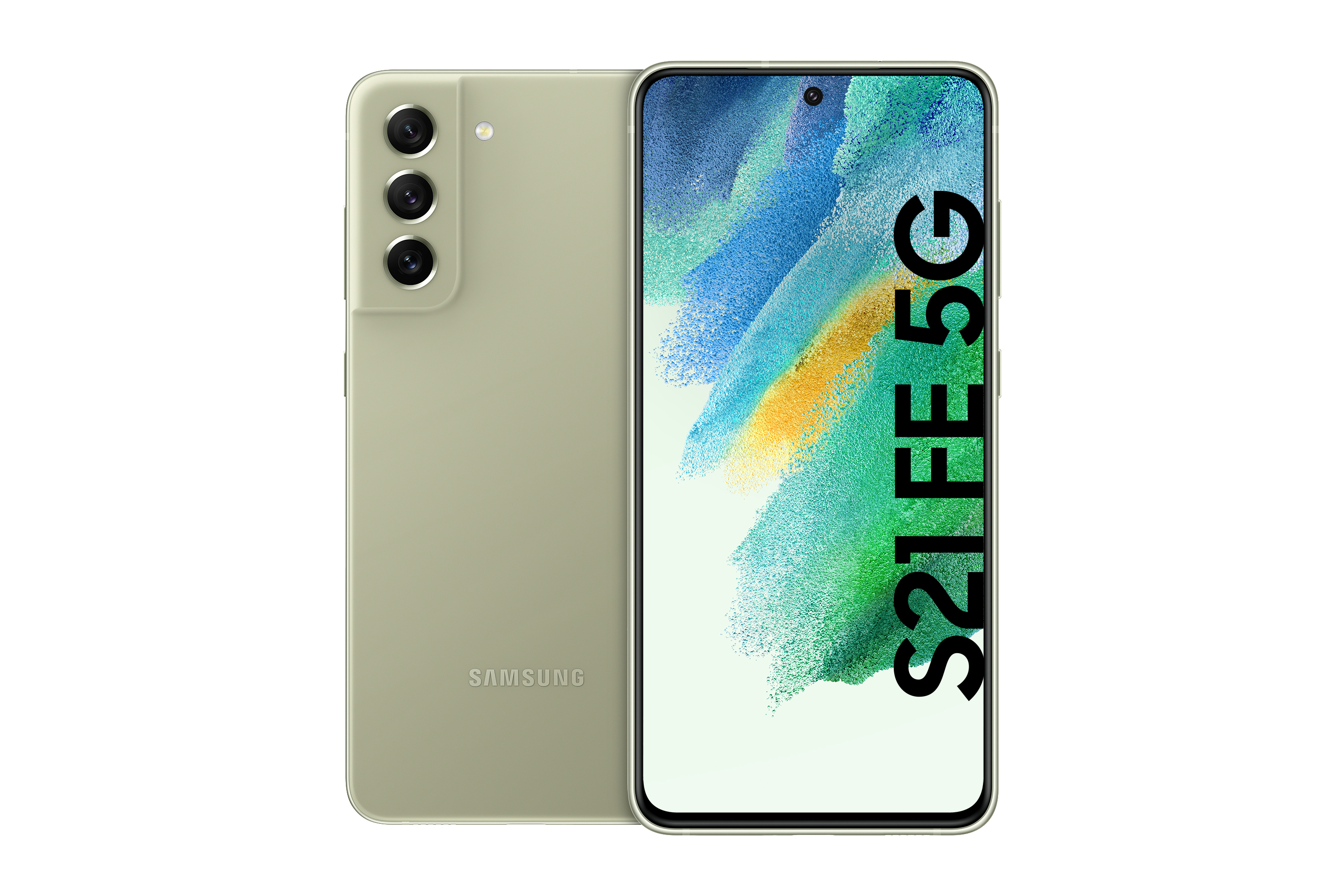 256 SAMSUNG Dual FE S21 SIM 5G Galaxy GB Olive