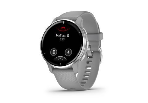| kaufen. Smartwatch Plus Venu GARMIN Polymer Silikon, Hellgrau Farbe Hellgrau Armband: Smartwatch 2 SATURN , Silikon,