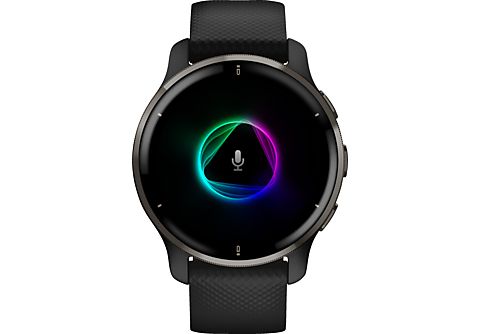 Smartwatch GARMIN Venu 2 Plus Smartwatch Polymer Silikon, Schwarz |  MediaMarkt