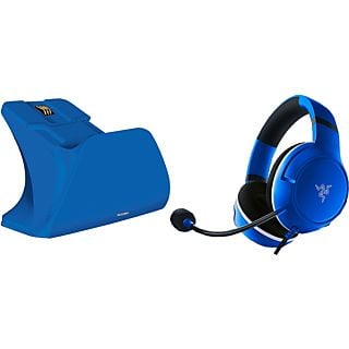 RAZER Bundle casque gamer Kaira X + Station de charge pour Xbox Shock Bleu (RZ82-03970100-B3M1)