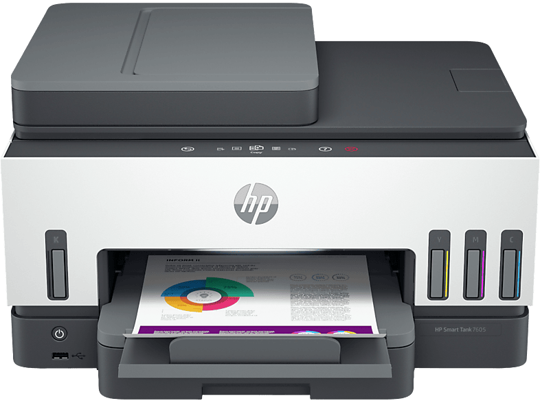 HP All-in-one Printer Smart Tank 7605