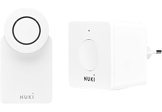 NUKI Smart Lock Combo 3.0 UE - Serratura intelligente (Bianco)