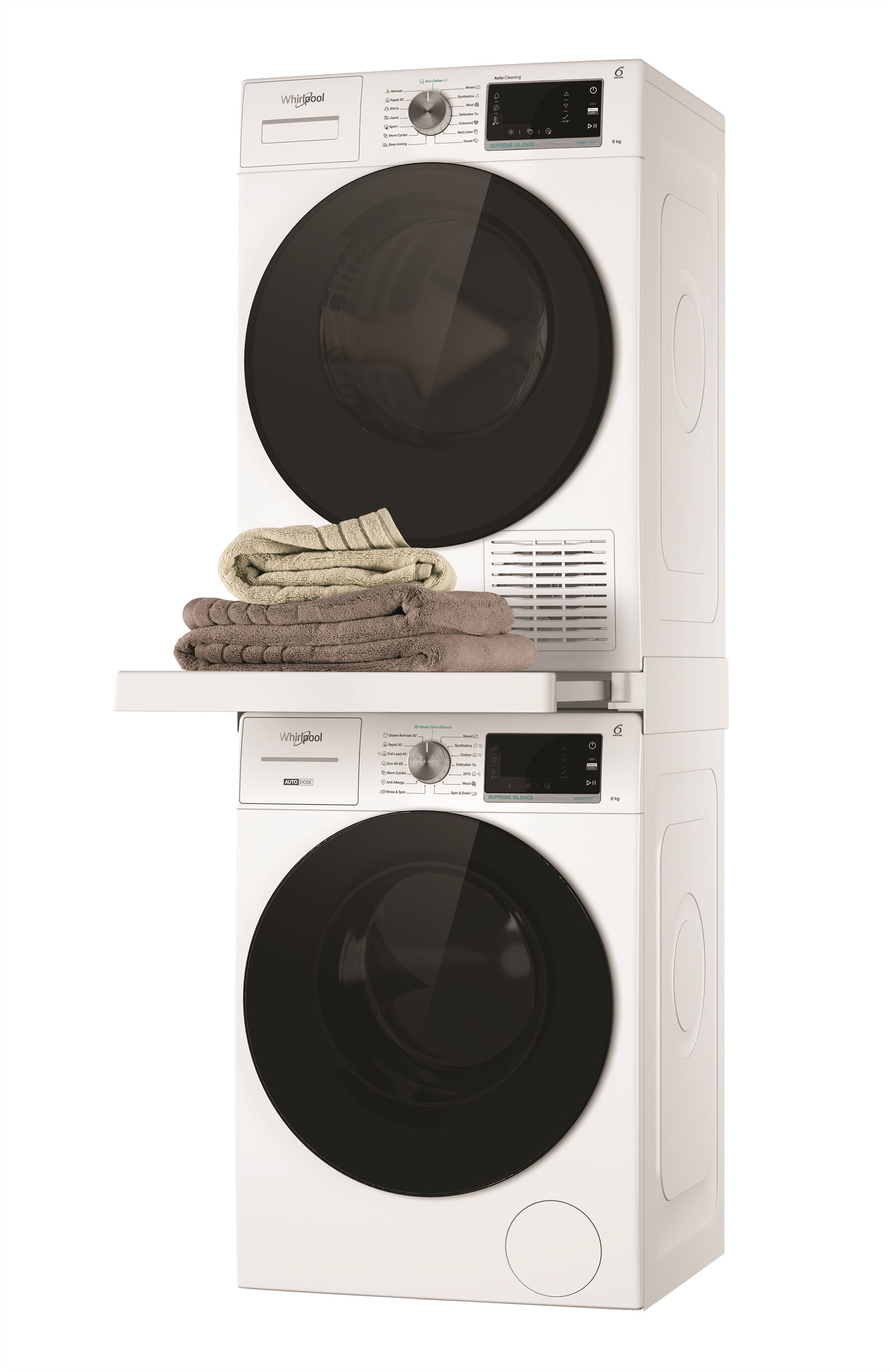 WPRO 500 SKD Cadre de raccordement pour lave-linge et sèche-linge