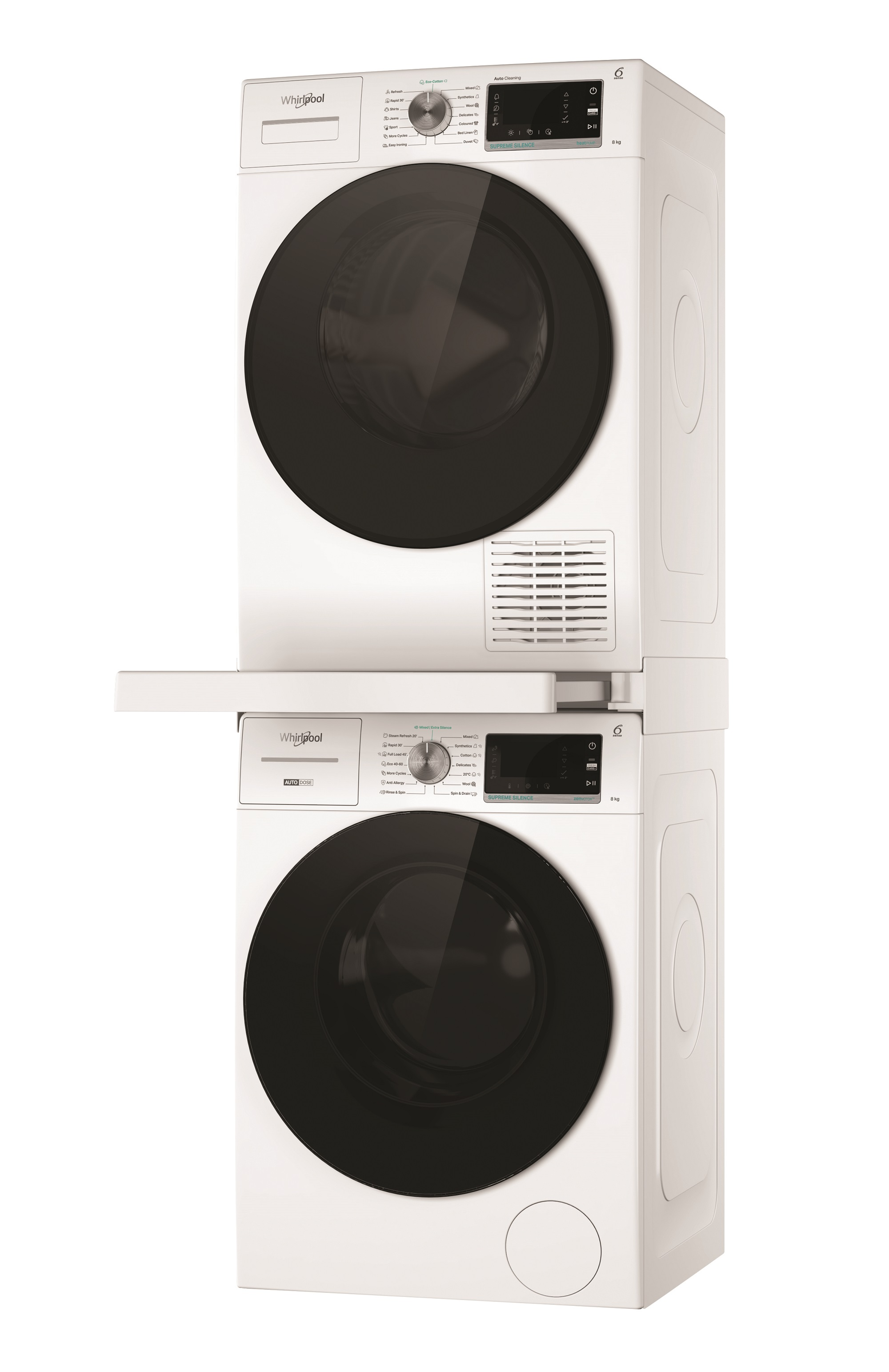 WPRO 500 SKD Cadre de raccordement pour lave-linge et sèche-linge