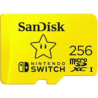 SANDISK Geheugenkaart microSD Nintendo Switch Extreme 256 GB (SDSQXAO-256G-GNCZN)