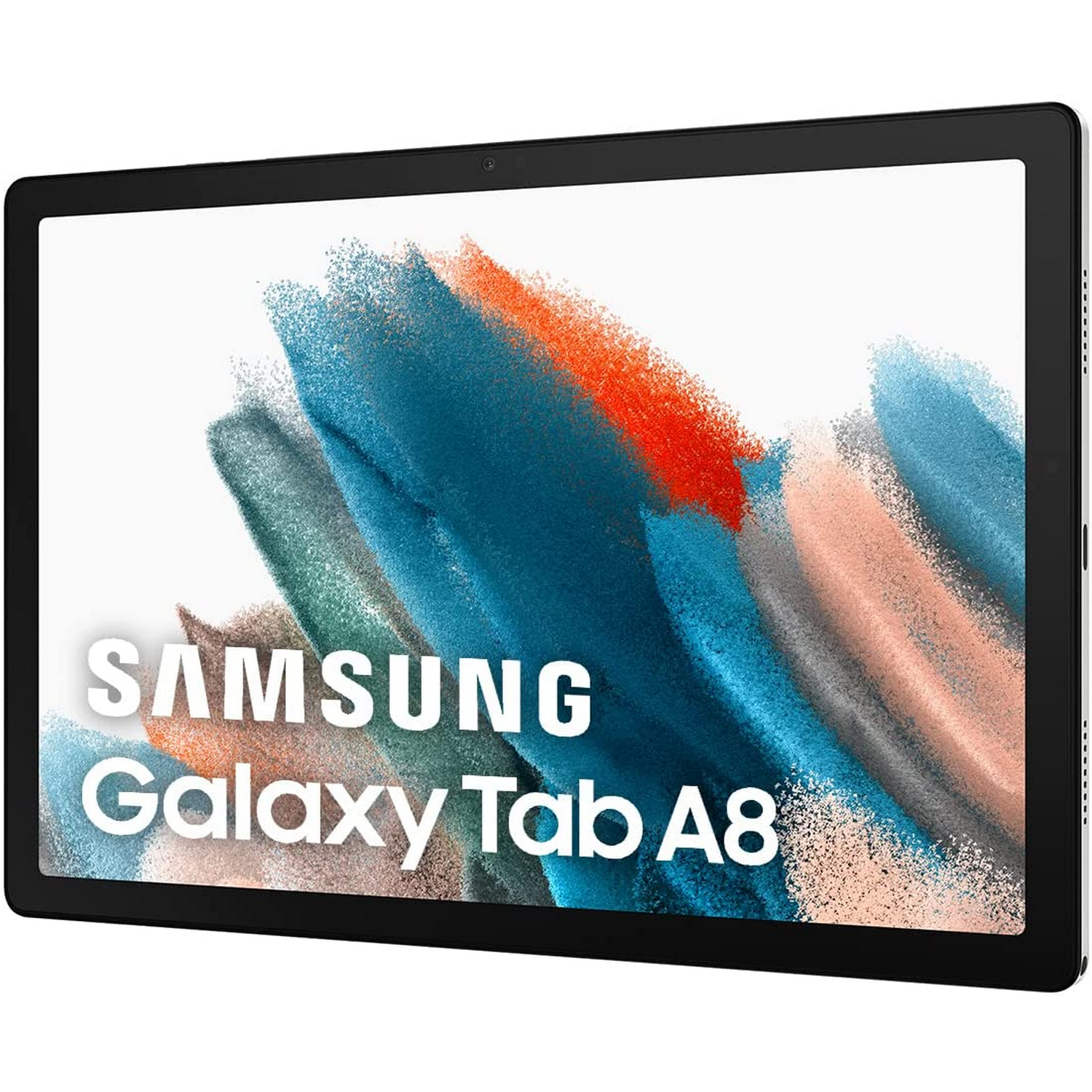 Tablet - Samsung Galaxy Tab A8, 64 GB eMMC, Plata, WiFi, 10.5" WUXGA, 4 GB RAM, Unisoc T618, Android 11