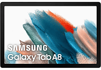 Tablet - Samsung Galaxy Tab A8, 32 GB eMMC, Plata, WiFi, 10.5" WUXGA, 3 GB RAM, Unisoc T618, Android 11