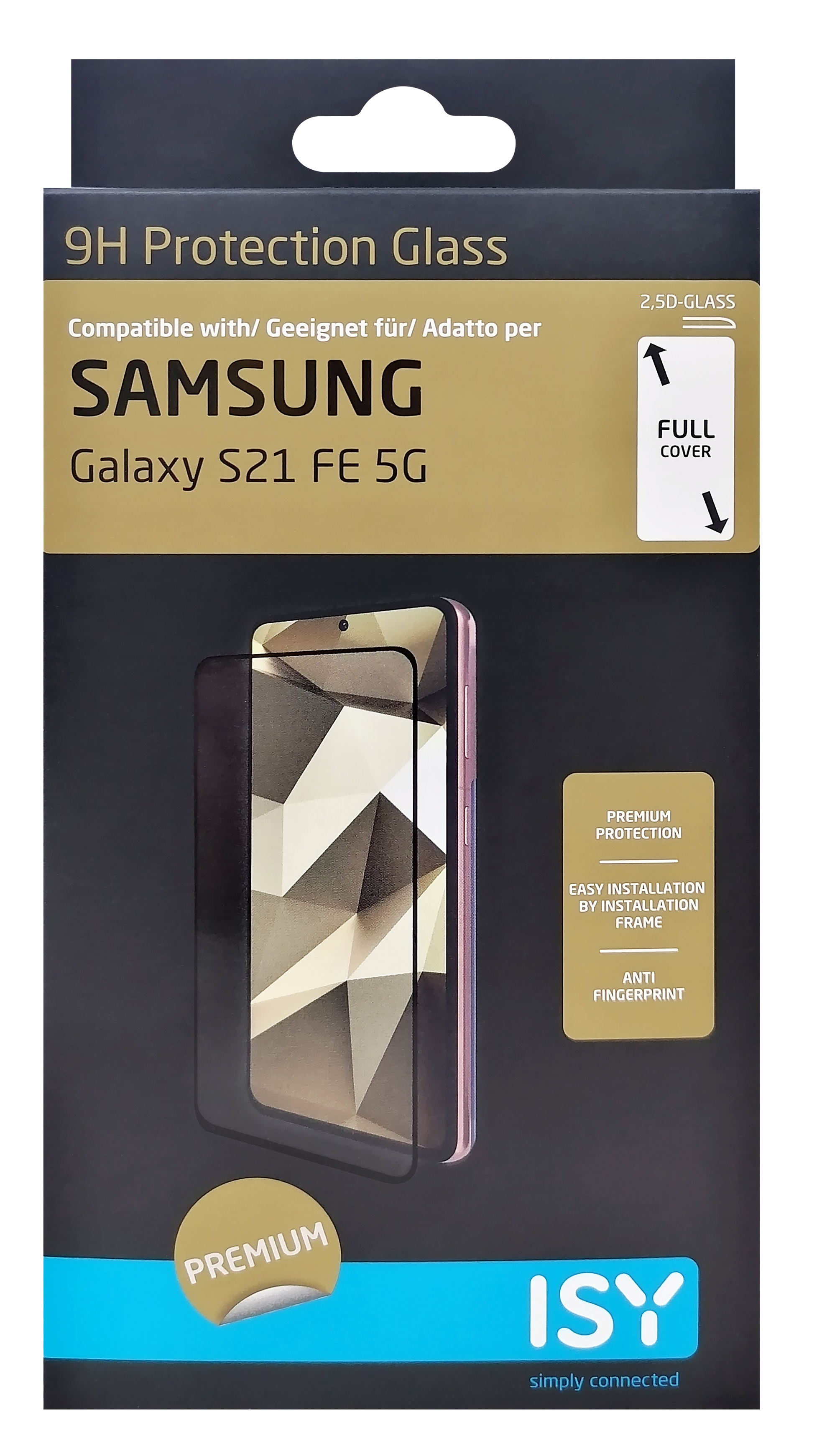 ISY IPG Displayschutz (für Samsung S21 FE 5G) Handy
