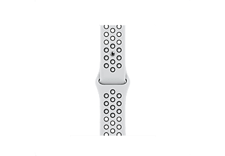 APPLE Bracelet pour Apple Watch 41 mm Sport Nike Pur Platinum / Black (ML843ZM/A)