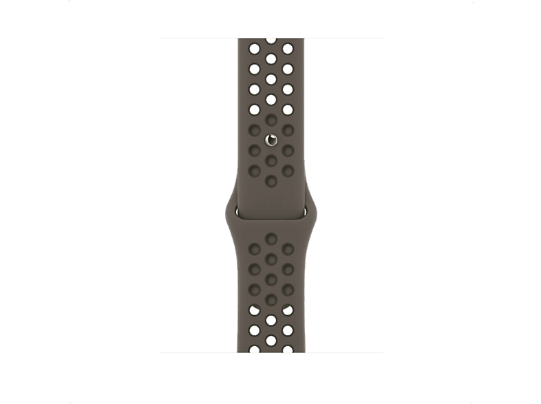 APPLE Bracelet pour Apple Watch 45 mm Sport Nike Olive Gray/Cargo Khaki (ML8D3ZM/A)