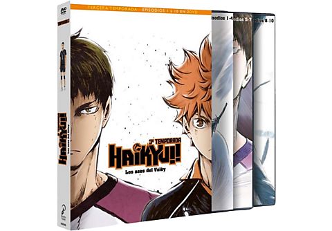 Haikyu! 3ª Temporada (1-10) - 2 DVD