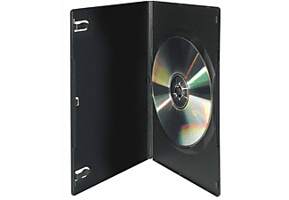 VIVANCO 31714 DVD Slim Case, 5er Pack, schwarz