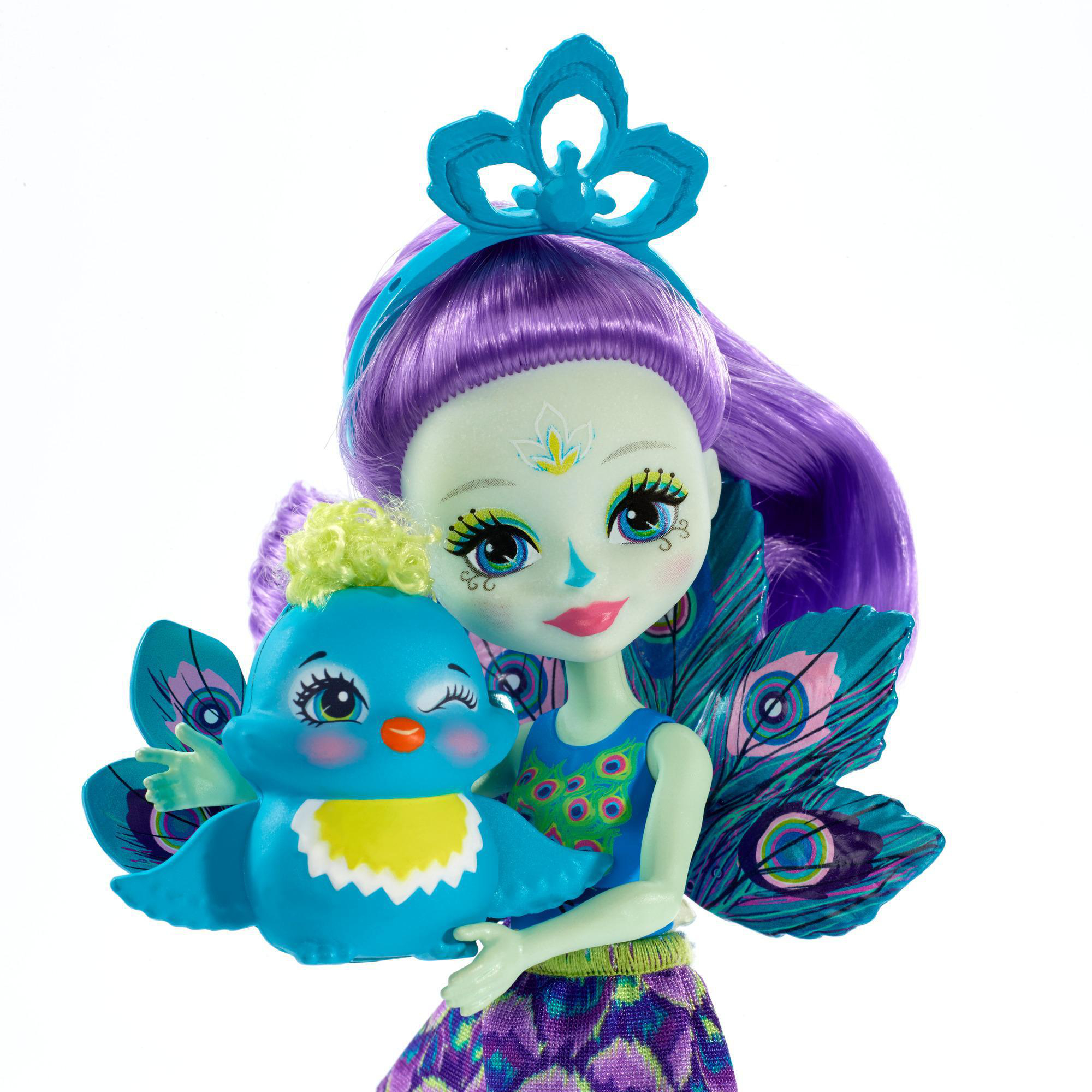 ENCHANTIMALS Patter Flap Peacock Mehrfarbig Spielzeugpuppe 