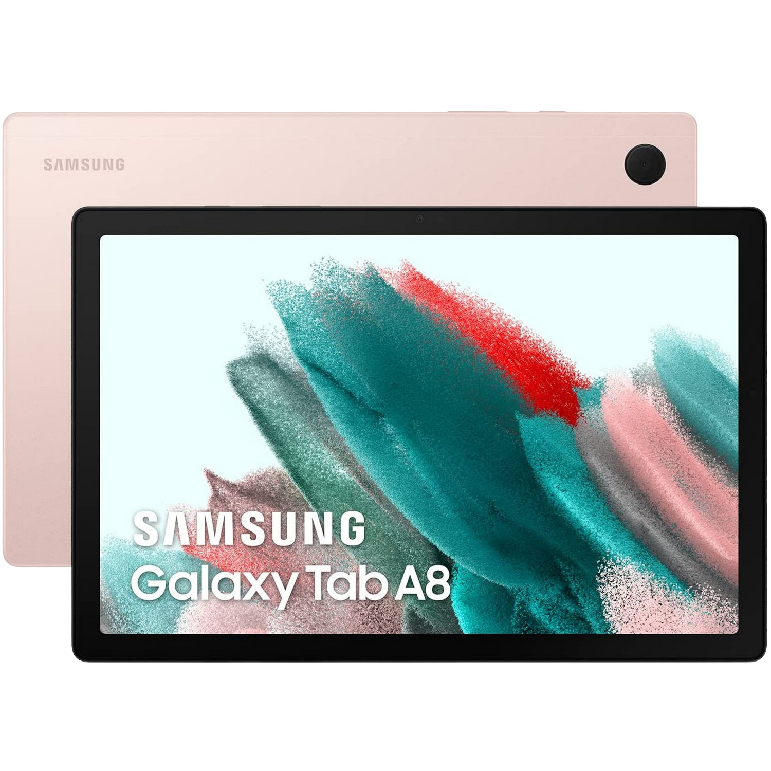 Tablet - Samsung Galaxy Tab A8, 64 GB eMMC, Rosa, WiFi, 10.5" WUXGA, 4 GB RAM, Unisoc T618, Android 11