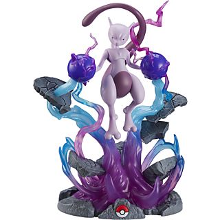 JAZWARES Pokémon - Mewtwo Deluxe (30 cm) - Statua deluxe (Multicolore)