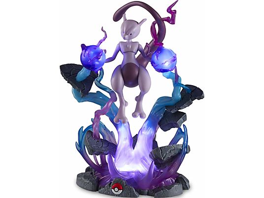 JAZWARES Pokémon - Mewtwo Deluxe (30 cm) - Deluxe Statue (Multicolore)