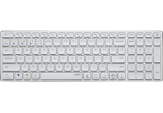 RAPOO E9700M - Tastatur (Weiss)