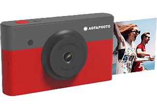 AGFA Realipix Mini S - Fotocamera istantanea Nero/Rosso