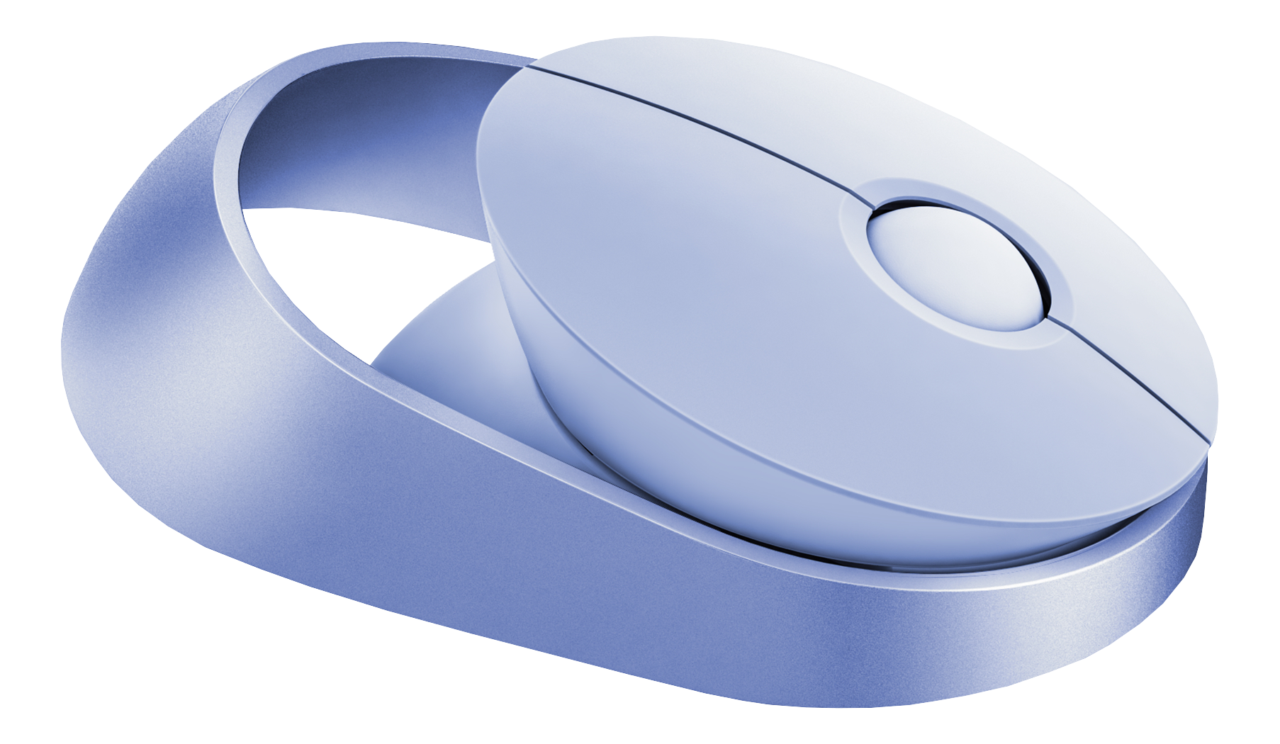 RAPOO Ralemo Air1 - Souris (Mauve)
