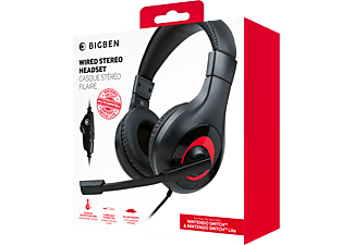 BIG BEN Stereo gaming headset V1, fekete (Nintendo Switch)