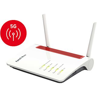 AVM FRITZ!Box 6850 5G Edition International - Ripetitore mesh Wi-Fi (bianco/rosso)