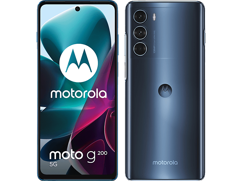 128 MOTO MOTOROLA Stellar Blue 8+ SIM Dual G200 GB