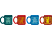 GB EYE LTD Pokémon: Kanto Partners - Mini Mug Set (4x150 ml) - Tassen-Set (Mehrfarbig)